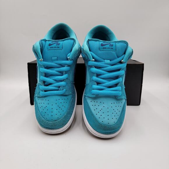Nike Men\'s SB Dunk Low \'Blue Fury\' Sz 8 Preowned BQ6817-400 (415) main image 8